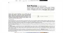 Desktop Screenshot of celipoesias.net